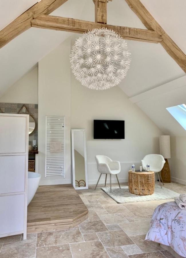 Chambres D'Hotes L'Escale Charmante Choussy ภายนอก รูปภาพ